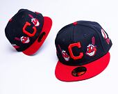 New Era × Adam Wave 59FIFTY MLB “Banned” Cleveland Indians Fitted