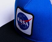 Kšiltovka Capslab NASA Snapback Trucker CL/NASA/1/US1 Royal Blue / Grey / Black