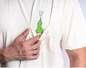 Triko Rip & Dip Stripndip Pocket Tee Natural