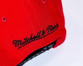 Kšiltovka Mitchell & Ness SHREDDER STRETCH SNAPBACK HWC Miami Heat Red