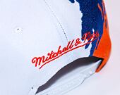 Kšiltovka Mitchell & Ness PAINTBRUSH SNAPBACK University Of Florida White / Orange
