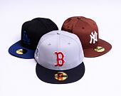 Kšiltovka New Era 59FIFTY MLB Series 5 Boston Red Sox Grey