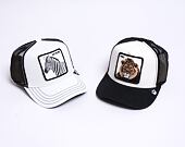 Dětská kšiltovka Goorin - Little Stripe Trucker - White