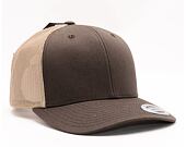 Kšiltovka Yupoong Retro Trucker 2-Tone Brn / Khaki