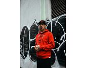 Mikina New Era NBA Foil Print Hoody Chicago Bulls Red/Black