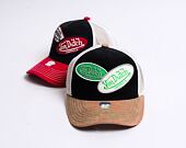 Kšiltovka Von Dutch Russel Trucker Corduroy Black/White