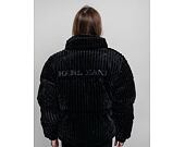 Dámská Bunda Karl Kani OG Fuzzy Corduroy Puffer Jacket black