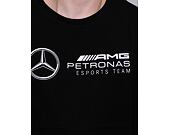 Triko New Era Mercedes E-sports Chest Logo T-shirt Black