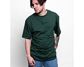 Triko Karl Kani Small Signature Essential Tee dark green