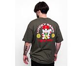 Triko New Era Character Oversized Tee New Olive / Optic White