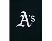 Mikina New Era Heritage Oversized Hoody Oakland Athletics Dark Green / Off White