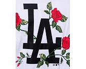 Triko New Era MLB Flowers Graphic Oversized Tee Los Angeles Dodgers Optic White / Black