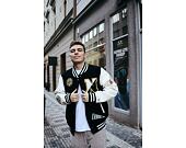 Bunda New Era Heritage Patch Varsity Jacket Navy / Off White