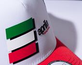 Kšiltovka New Era 9FORTY A-Frame Trucker Fw Poly Aprilia Optic White / Scarlet