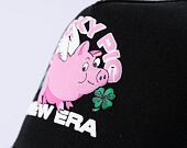 Kšiltovka New Era 9FORTY A-Frame Trucker Sign Black / Pink