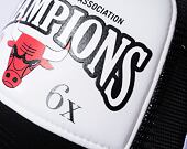 Kšiltovka New Era 9FORTY A-Frame Trucker NBA League Champions Chicago Bulls Black