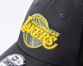 Kšiltovka New Era 9FORTY Trucker NBA Home Field Los Angeles Lakers Graphite