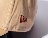 Dětská kšiltovka New Era 9FORTY Kids MLB League Essential New York Yankees Oat Milk / Redwood