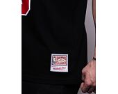 Triko Mitchell & Ness NBA N&N Tee Chicago Bulls Black
