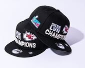 Kšiltovka New Era 9FIFTY NFL22 Super Bowl LVII Parade Kansas City Chiefs Black