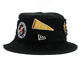 Klobouk New Era Heritage All Over Patch Bucket Black
