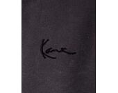 Mikina Karl Kani Chest Signature Kaniverse Destroyed OS Crew Anthracite