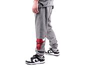 Tepláky Mitchell & Ness NBA M&N CITY COLLECTION FLEECE PANT BULLS Grey Heather