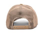Kšiltovka New Era 9FORTY A-Frame Trucker MLB Tonal Mesh New York Yankees Oat Milk