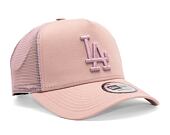 Kšiltovka New Era 9FORTY A-Frame Trucker MLB Tonal Mesh Los Angeles Dodgers Dirty Rose