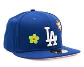 Kšiltovka New Era 59FIFTY MLB Floral Los Angeles Dodgers Navy