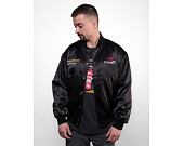 Bunda HUF × GOODYEAR Touring Satin Jacket Black