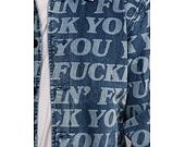 Bunda RIP N DIP Fuckin Fuck Denim Jacket Medium Wash