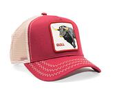 Kšiltovka Goorin - The Bull Trucker - Red