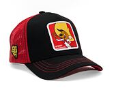 Kšiltovka Capslab Speedy Gonzales - Speedy Gonzales Trucker Black / Burgundy