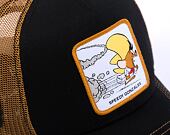 Kšiltovka Capslab Speedy Gonzales - Speedy Gonzales v.3 Trucker Black / Caramel