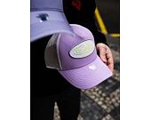 Kšiltovka Von Dutch Trucker Boston Lilac/White