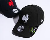 Kšiltovka New Era 9FORTY Repreve French Federation of Rugby Black / Grey