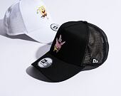 Kšiltovka New Era 9FORTY A-Frame Trucker Nickelodeon Patrick Black / Light Pink