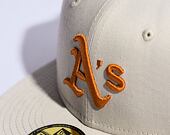 Kšiltovka New Era 59FIFTY MLB League Essential Oakland Athletics Stone / Tech Blue