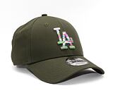 Kšiltovka New Era 9FORTY MLB Seasonal Infill Los Angeles Dodgers New Olive / Bright Green