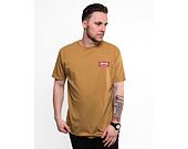 Triko ETNIES × Independent Wash Tee Tobacco