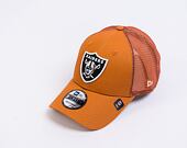 Kšiltovka New Era 9FORTY Trucker NFL Home Field Las Vegas Raiders Tech Blue / Black