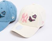 Dámská Kšiltovka New Era 9FORTY Womens MLB Butterfly New York Yankees Stone / White