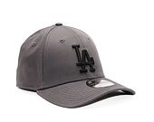 Kšiltovka New Era 39THIRTY MLB League Essential Los Angeles Dodgers Dark Grey / Black