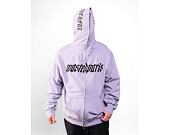 Mikina Wasted Paris Full Zip Streak - Storm Lilac