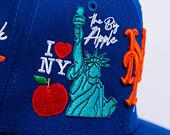 Kšiltovka Adam Wave New Era 59FIFTY MLB Authentic Performance New York Mets Fitted Team Color