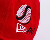 Kšiltovka Adam Wave New Era 59FIFTY MLB Authentic Performance Washington Nationals Fitted Team Color