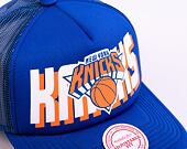 Kšiltovka Mitchell & Ness NBA Billboard Trucker Snapback New York Knicks Blue