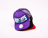 Kšiltovka Mitchell & Ness NBA Billboard Trucker Snapback Hwc Charlotte Hornets Purple