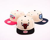Kšiltovka Mitchell & Ness NBA Sail 2 Tone Snapback Chicago Bulls Off White